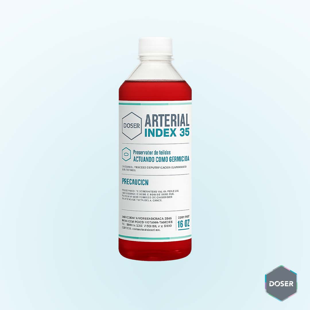 Arterial Index 35: Germicida y Conservante de Tejido en un Solo Producto Arterial Index 35: Germicida y Conservante de Tejido en un Solo Producto